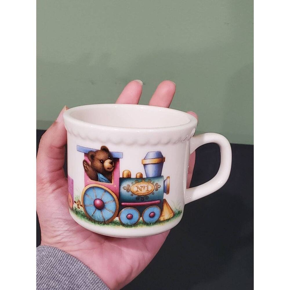 Lenox China bear heirloom collection kids cup